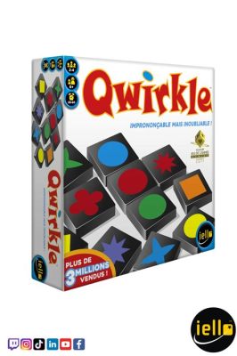  Qwirkle! Pisteitä keräävä, strategista peliä rakastavien peli!